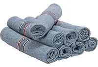 Grey Floor Cleaning Cloth Duster/Cloth/Mop/Pocha (24X24 inch) | Pack of 12 - Master