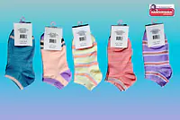 Women Ankle Socks Low Cut Thin Sock Lightweight Pastal Color Soft SockS 5 Pairs, Assorted - Master