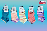 Women Ankle Socks Low Cut Thin Sock Lightweight Pastal Color Soft SockS 5 Pairs, Assorted - Master
