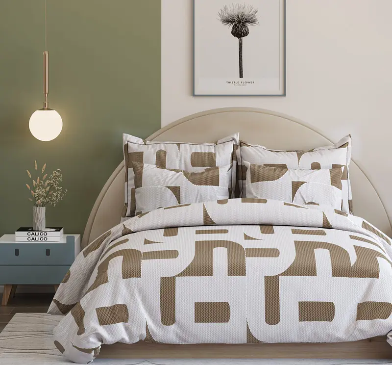 DAIZY King 3pcs Bedsheet Set 1 Bedsheet 2 Pillow Covers Size 108x108 Inches. SET OF 1 ₹ 600/- - Color: white, Size: 108 x 108