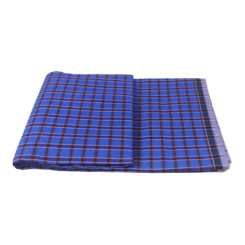 2m Checked Cotton Mens Lungi set of 2 - Master
